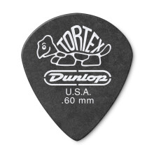 JIM DUNLOP 482R60 Pitch Black Jazz III, 60mm, 72Stuks