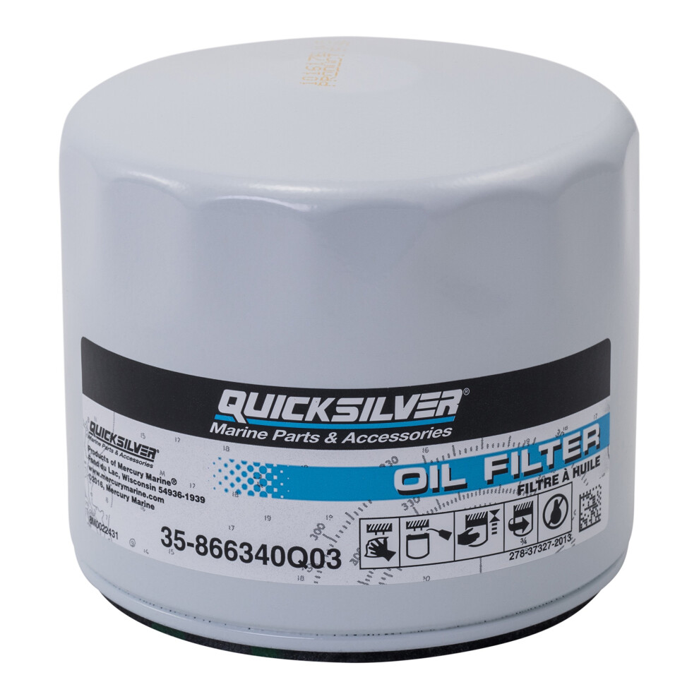 Quecksilber Quicksilver By Mercury Marine 866340Q03 Oil Filter Mercruiser Sterndr