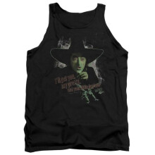 Trevco Sportswear OZ102-TK-1 Wizard of Oz & Your Little Dog Too Adult Tank Top, Black - Small