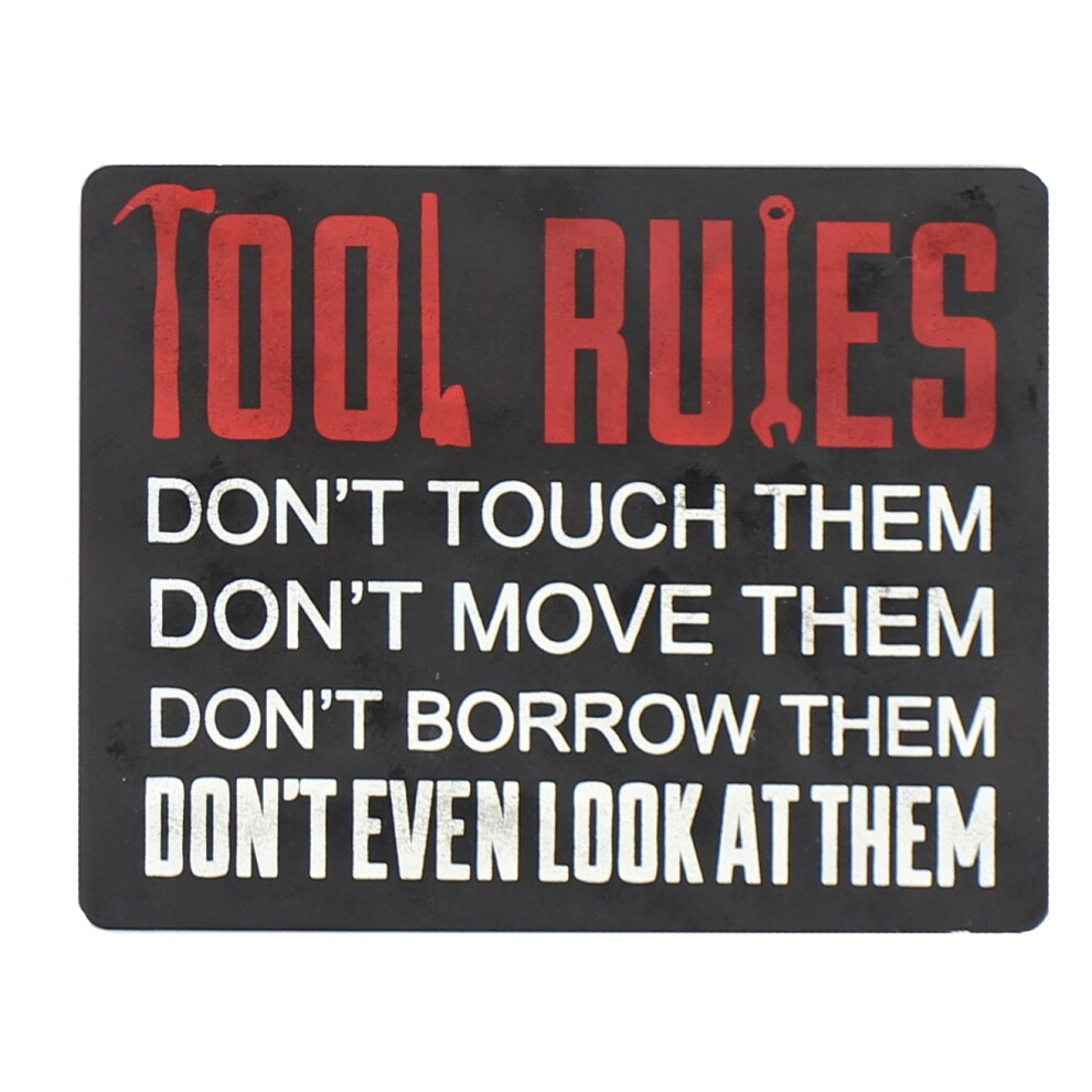 Plaque murale Young's Inc. - Art mural de garage pour la maison et l'appartement - Dcor suspendu pour le bureau de cuisine et la salle de bain -