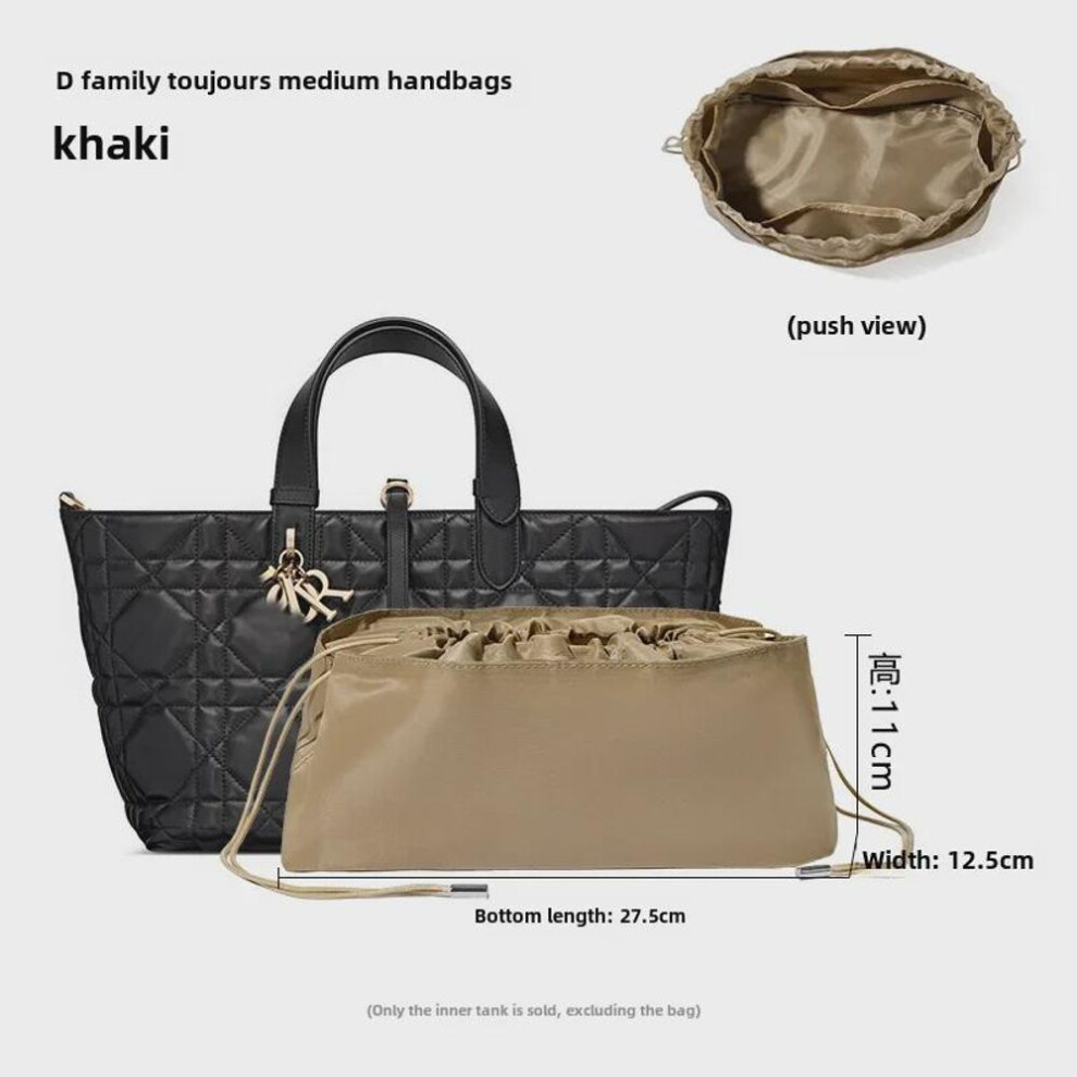 medium Handbag Liner: Drawstring Storage Bag For L-41 Tote