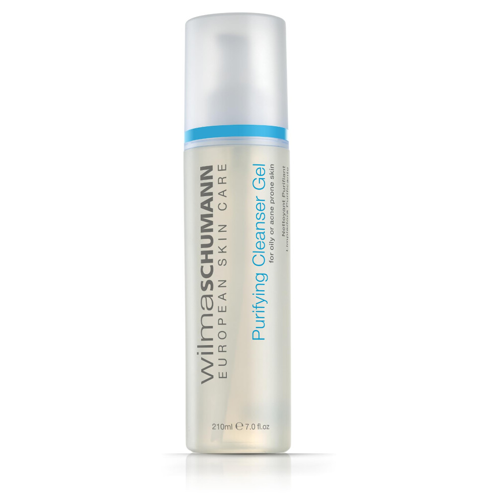 Wilma Schumann Purifying Face Cleanser Gel - Daily Hydrating Facial Cleanser For Acne Prone Or Oily Skin - Gel Face Wash 7Oz/210Ml - Luxury