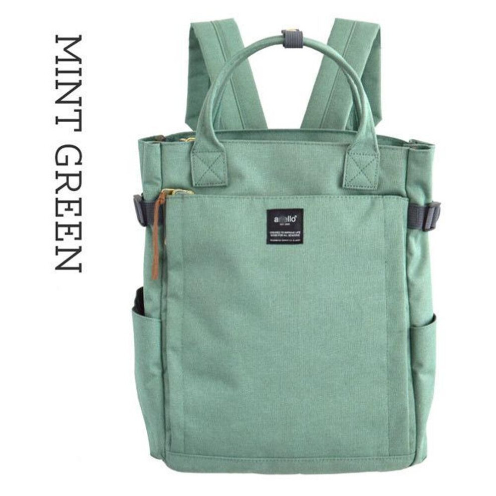 (mint green) Japanese Rakuten Cross-border Commuter School Backpack Tote Bag