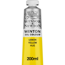Winsor Newton Winton Oil Color 200ml 675oz Tube Lemon Yellow Hue