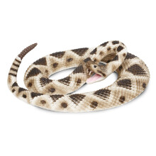 Safari Ltd. Eastern Diamondback Rattlesnake Figurine - Realistic 40 """" Model Figur - Uddannelseslegetøj til drengepiger og børn i alderen 18 m