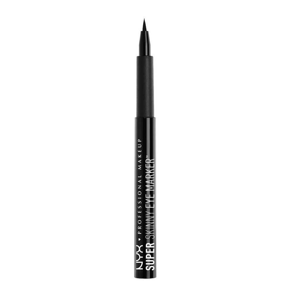 NYX PROFESSIONAL MAKEUP Super Skinny Eye Marker  Liquid Eyeliner  Carbon Black-image-OPC-PFSWN5M-NEW