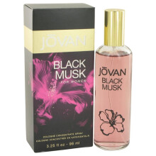 JOVAN BLACK MUSK door Jovan COLOGNE CONCENTRAAT SPRAY 3,25 OZ voor VROUWEN