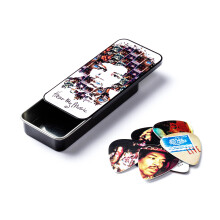 Jim Dunlop Jimi Hendrix Hear My Music Plectrum Blik, Assorted, Medium - 12 Plectrums/Blik