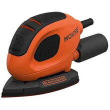Detaillierte Schleifmaschine mit Kabel - BLACK+DECKER - BEW230-QS - 55W - 6 Schleifmittel