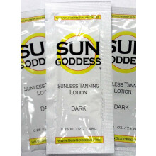 Sun Goddess Sunless Selbstbrunungslotion DUNKEL Enthlt (3) DREI 0,25 oz. Proben +! Sun Goddess Der beste und dunkelste sonnenlose Selbstbr