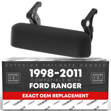 Pestillo de manija de puerta trasera TRUBUILT1 AUTOMOTIVE - Compatible con Ford Ranger 1998-2011 - Conjunto de manija de repuesto para puerta tra