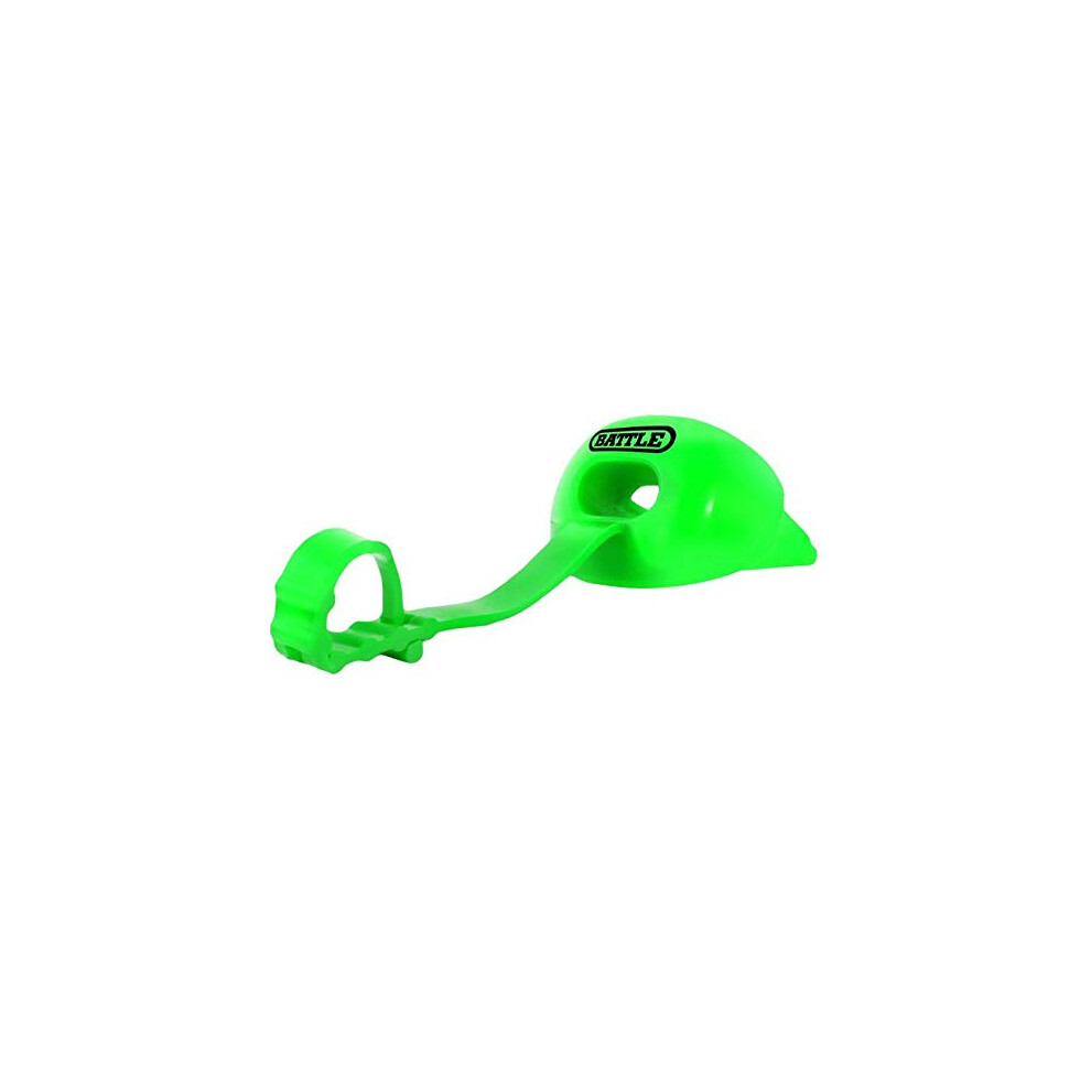 Schlacht Battle Oxygen Lip Protector Mouthguard With Connected Strap - Football And Sports Mouth Guard - Maximum Oxygen Supply - Mouthpiece Fits With Or Withou