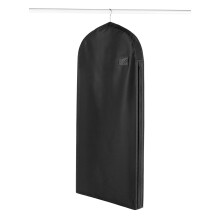 Whitmor Deluxe Zippered Dress Bag  Black