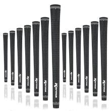 Karma velour mellemstore +1/32 """" Golfgreb s?t til regripping af golfklubber 13 sort gummi al vejrkomfort og performance medium firma kontrol tra