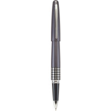 Pilot MR Retro Pop Collection Gel Roller Pen, Gray Barrel, Fine Point, Refillable Black Ink