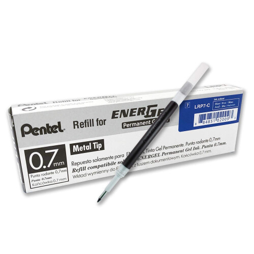 Pentel Pentel Refill Ink - For EnerGel PRO Permanent Gel Pen  (0.7mm) Medium