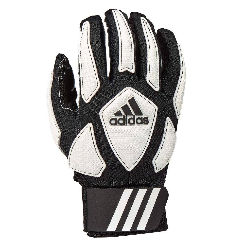adidas Scorch Destroy 2 Youth Full Finger Lineman's Gloves  Black/Whit
