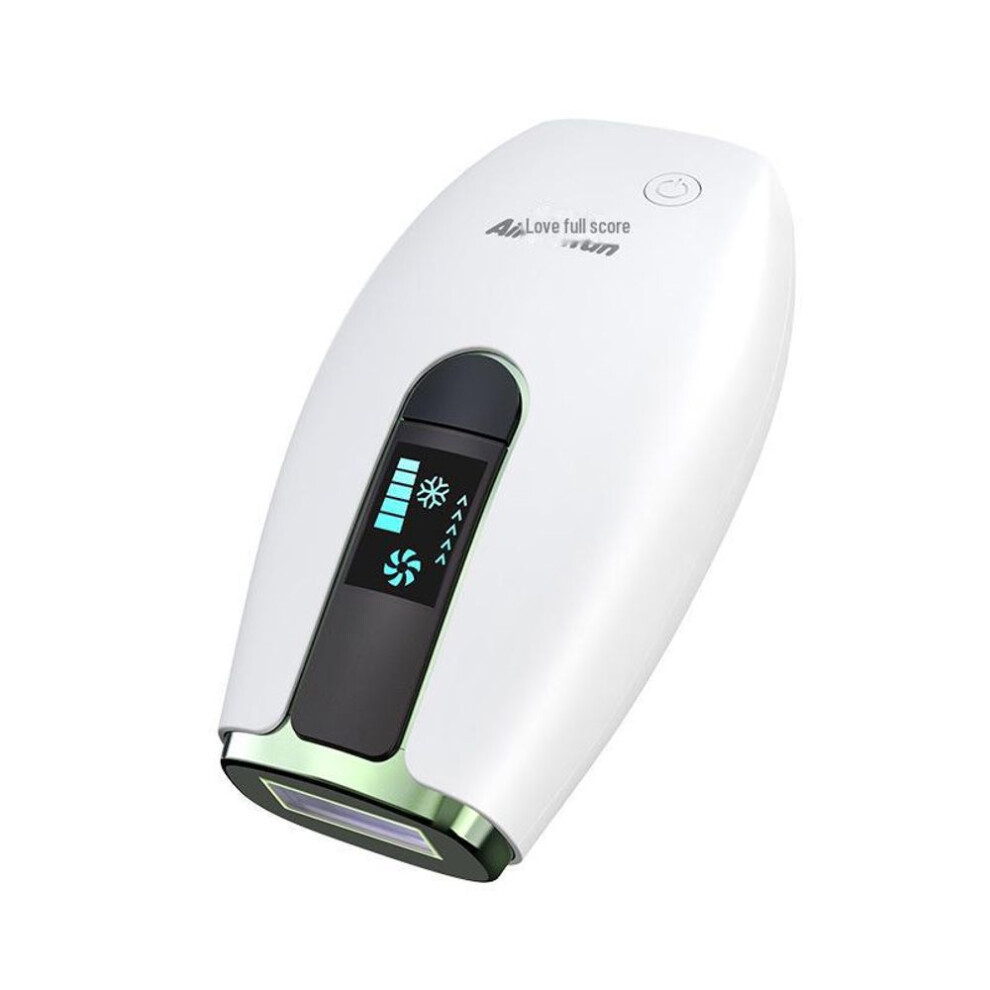 (green, A-2088) "sapphire Ipl Hair Removal Device: Painless, Red Light Rejuvenation, Freezing Point Technology For Home Use