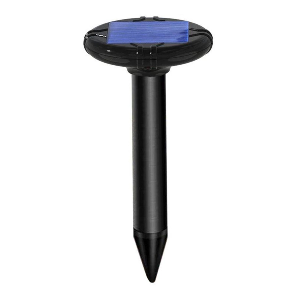 (black, Single Pack) "sc06 Solar Weasel, Snake & Mole Repeller With Buzzer Vibration