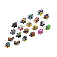 Thomas & Friends -lelujunat MINIS 20 kpl miniatyyrivetureita ja -junavaunuja roolileikkeihin esikouluik isille lapsille 3+ vuotta (Amazonin yksin