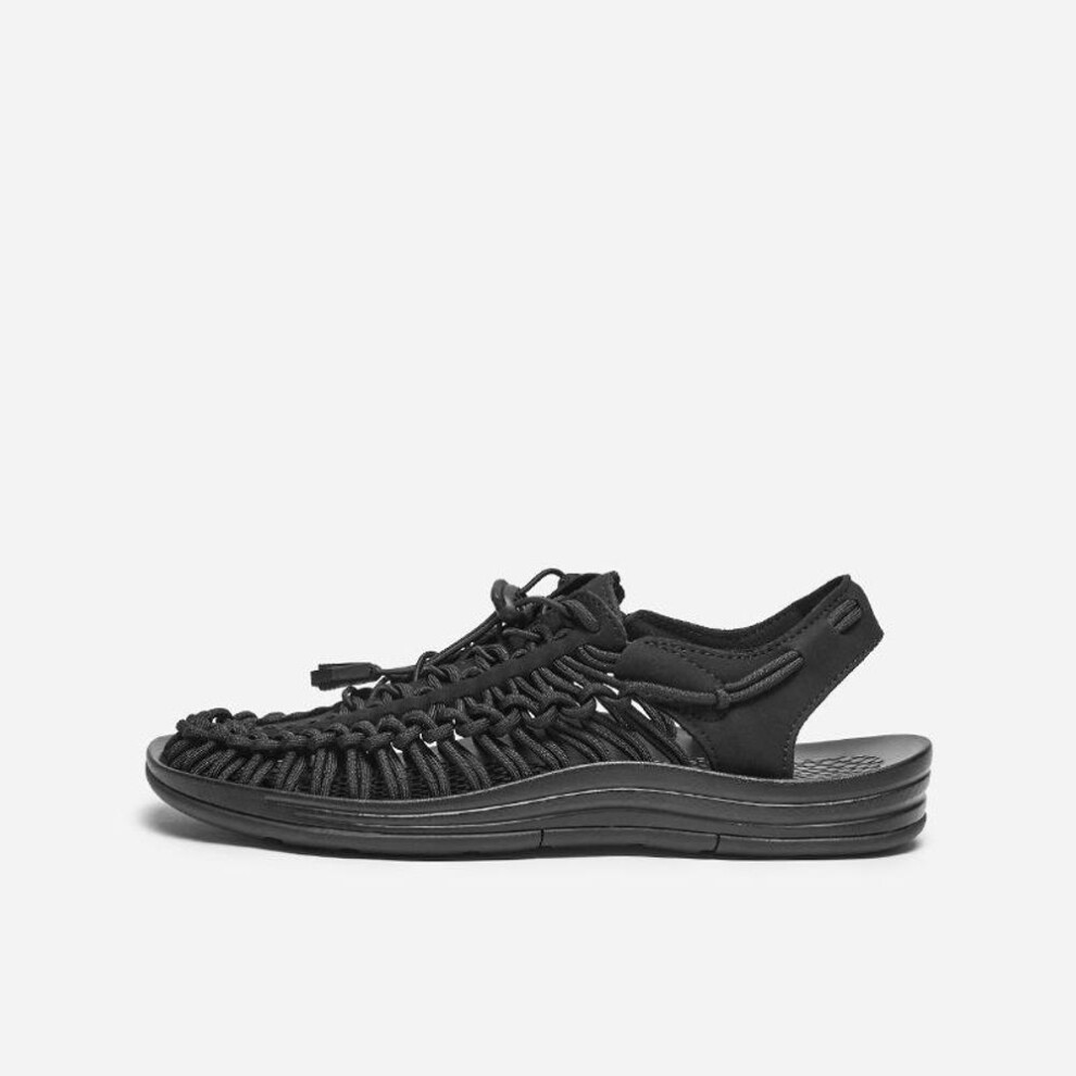 (black, 40) "2024 Trendy Baotou Men's Sandals: Summer Casual Beach Shoes for Men and Women