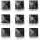 Dakine Pyramid Studs  Schwarz Einheitsgre 1