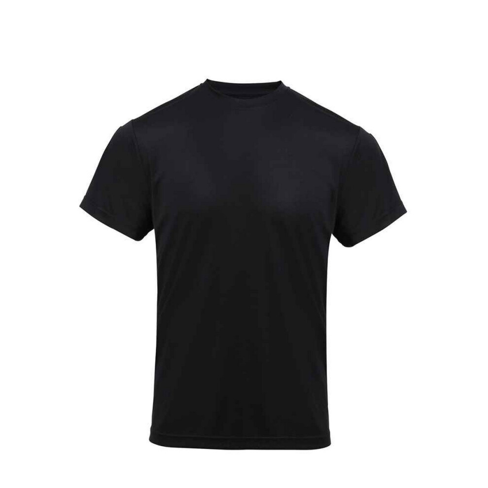 (5XL, Black) Premier Mens Coolchecker Chef T-Shirt