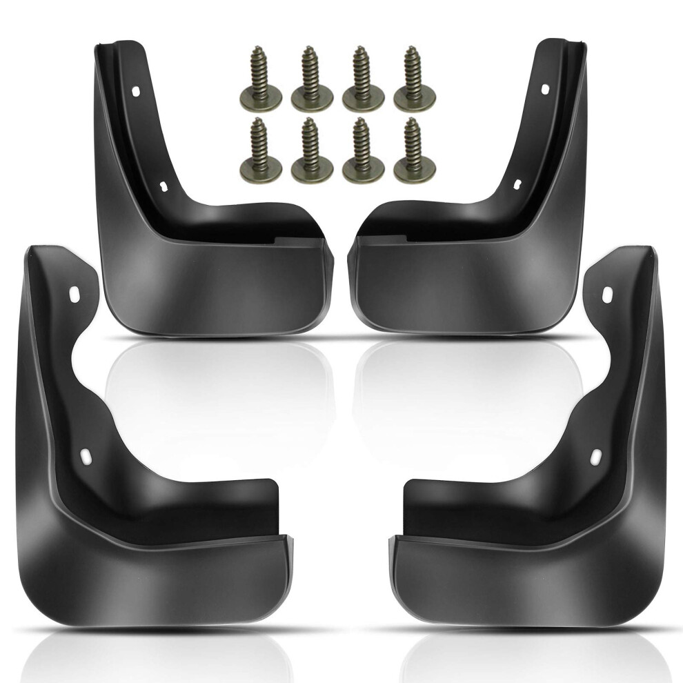 Yhtauto Set Of 4 Mud Flaps Splash Guards Accessories Replacement For Volkswagen Jetta 2011 2012 2013 2014 Sedan Not Fit Side Skirts And Any Body Modif 700401392581
