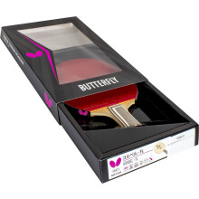 Raquette de tennis de table Butterfly Petr Korbel Blade & Sriver Rubber Shakehand