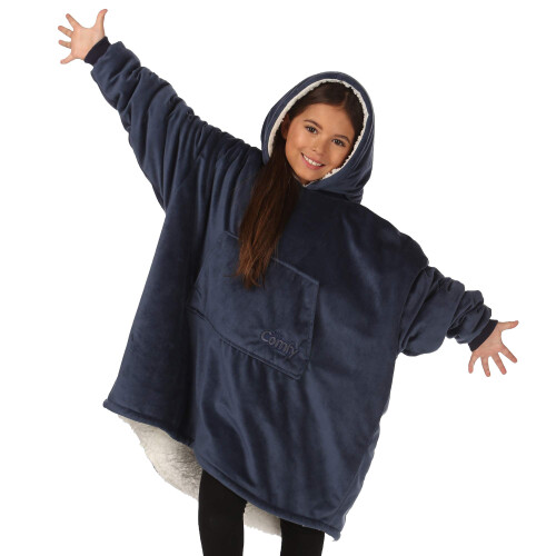THE COMFY JR | The Original Oversized Microfiber & Sherpa Wearable Bla 1