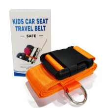 Car Seat Belt Strap to Suitcase Convert Kid Car Seat and Carry-on Lug