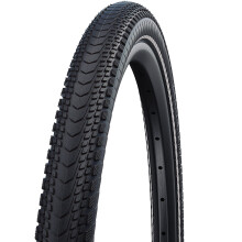 Schwalbe Unisex's Marathon ALMOTION Evo V-Guard Folding Tyres Black