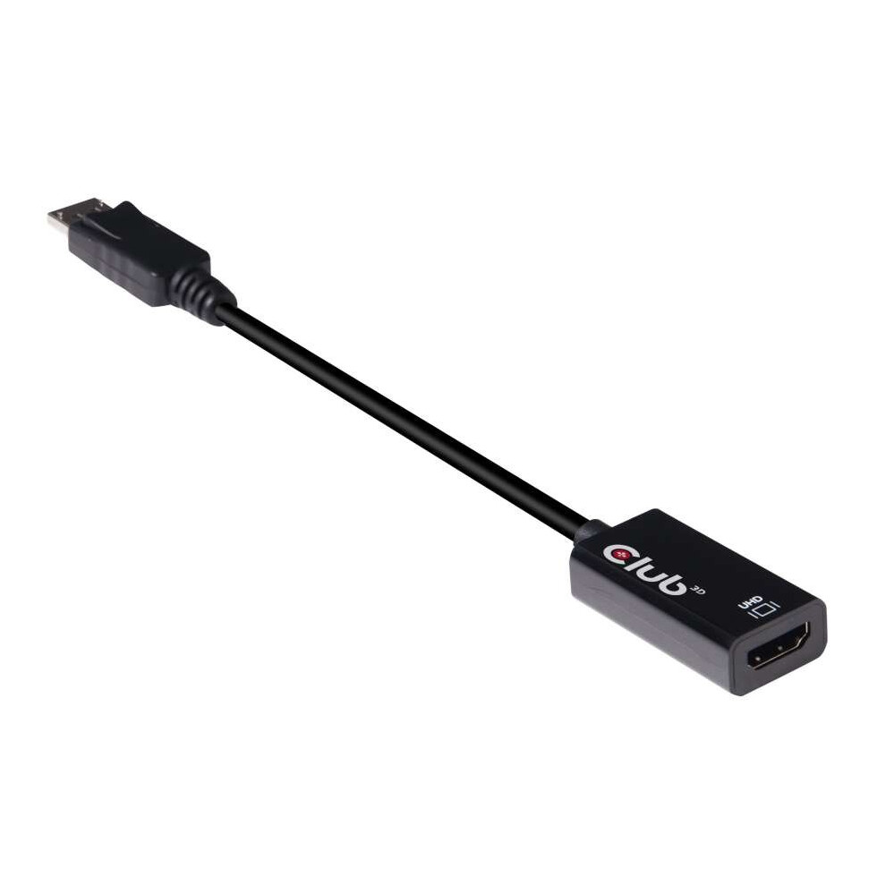 Club3d Club 3D Displayport 1.4 Adapter Dp Zu Hdmi 2.0A Hdr Aktiv St./Bu. Schwarz Cac-1080 - Bild 5