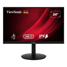 Moniteur IPS FHD 24 pouces - ViewSonic - VG2409U-2 - 2 HDMI - USB Type C - Support Ergonomique