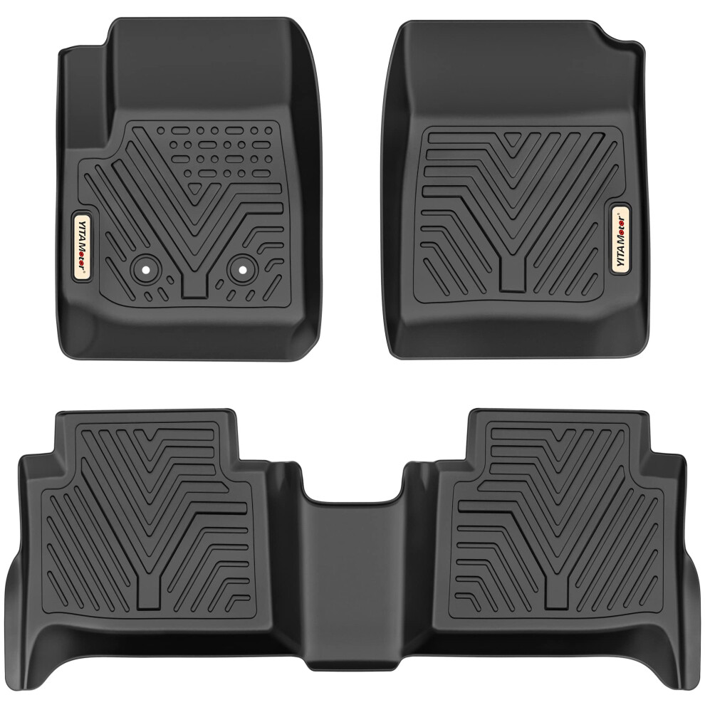 Yitamotor Floor Mats Compatible With 2015-2022 Chevy Colorado Crew Cab 810051281644
