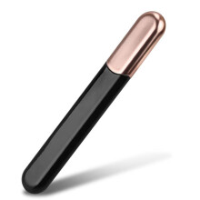 MiDenso Premium glas neglefil med etui Crystal Diamond Salon Best Beauty neglebuffer til naturlige og akryl negle Julegave til kvinde og mand Sor