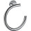 Hansgrohe hansgrohe Δαχτυλίδι Πετσέτας 7 ιντσών σε Χρώμιο, 41724000 1