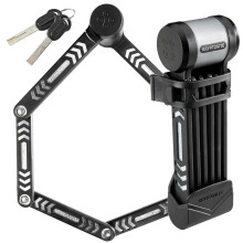 Kryptonite Kryptolok 685 Folding Bike Lock Compact Lightweight High Security Anti-Theft Foldable Bicycle Lock with 2 Keys and Mount for E-Bikes Scoot