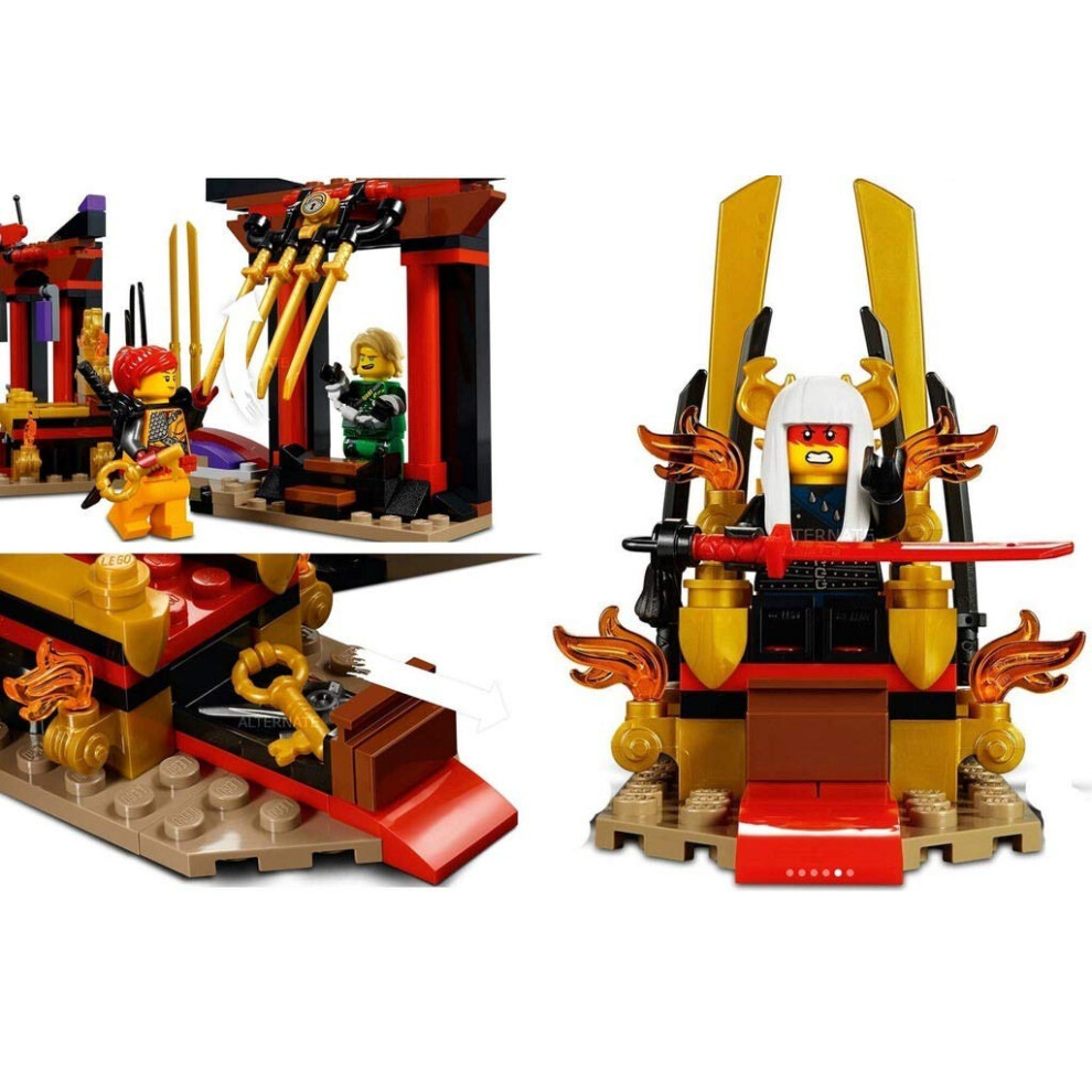 LEGO NINJAGO Masters of Spinjitzu: Throne Room Showdown 70651