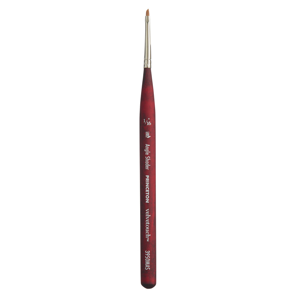 Princeton Artist Bru Pri Velvet Syn Sh Mini Ang Shader 1/16In