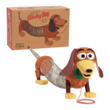 Just Play Retro Slinky Dog Alkuper  inen K  velev   Jousilelu Vintage Jousilelut Venyy 14 Tuumaa Pitk  ksi Lasten Lelut 18 Kuukauden Ik  isille