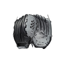 Wilson 2021 A360 SP14 14" Slowpitch Softball Handske - Högerhand, Svart/Grå