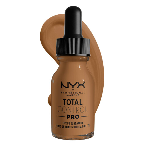 NYX Professional Makeup NYX PROFESSIONAL MAKEUP Total Control Pro Drop Foundation Cobertura edificable real para la piel - Nuez moscada