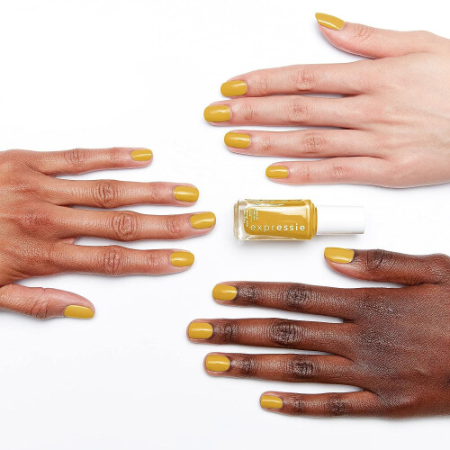 essie essie Expressie Βερνίκι Νυχιών, Γρήγορο Στέγνωμα Φωτεινό Κίτρινο, Vegan, Sh00k, 0.33 fl oz 2
