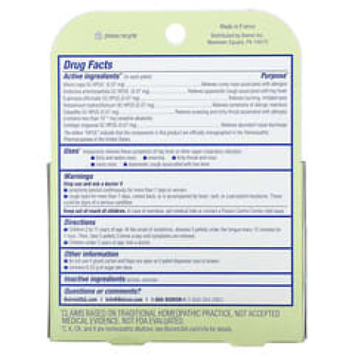 Boiron, AllergyCalm Kids, 2+ Χρόνια, 3 Τάμπες, 80 Κεραμίδια Each 1