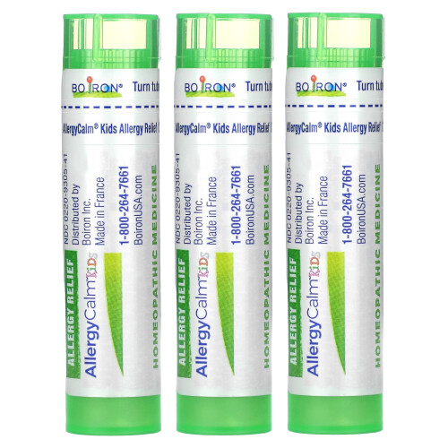 Boiron, AllergyCalm Kids, 2+ Χρόνια, 3 Τάμπες, 80 Κεραμίδια Each 2