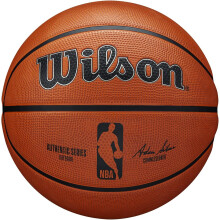 WILSON NBA Authentic Series Basketball - Outdoor Size 6 - 28.5 Brown
