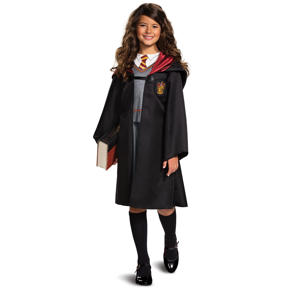 Photos - Fancy Dress Harry Potter Hermione Granger Classic Girls Costume Black & Red Kids Black,Red 107579L