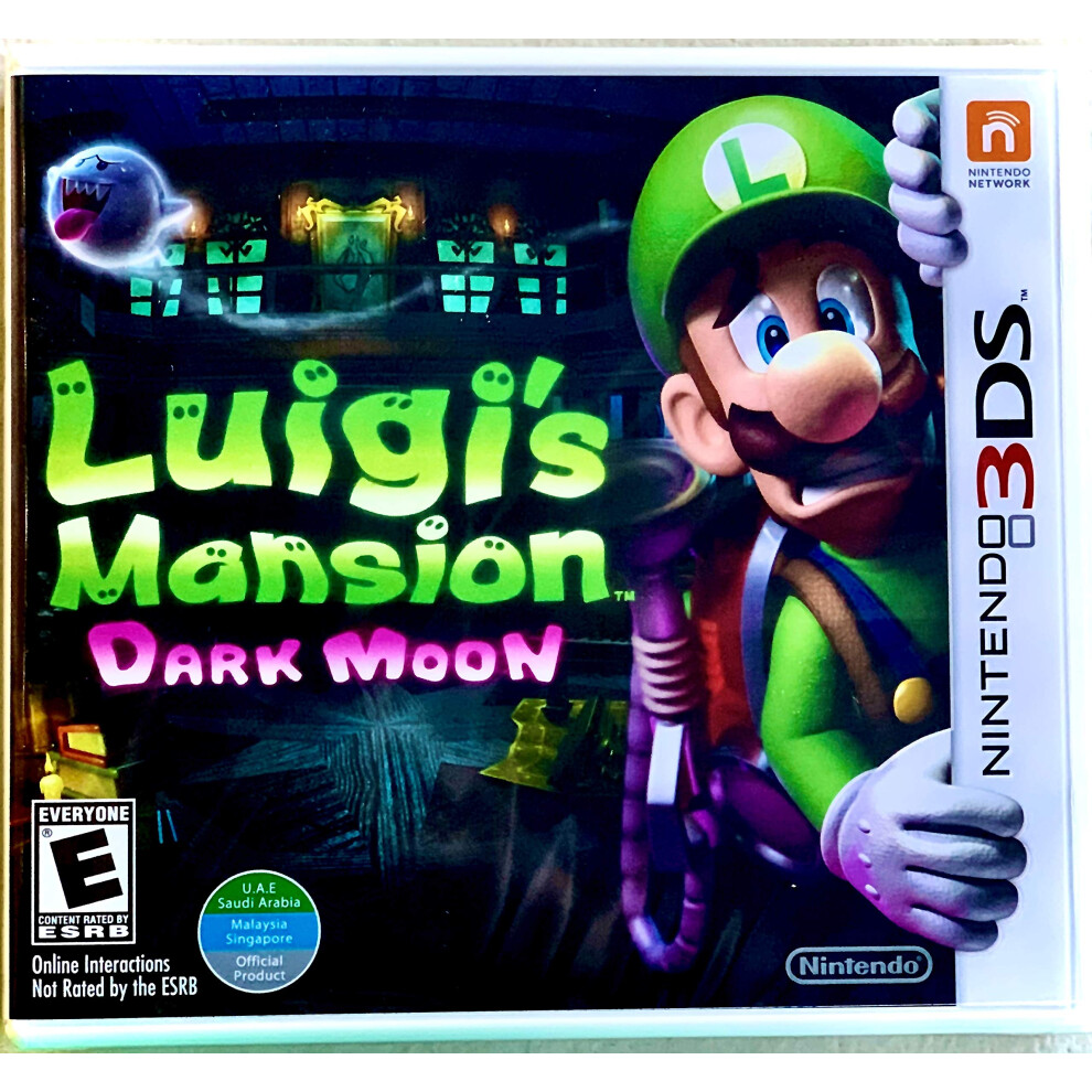 3DS Luigi's Mansion: Dark Moon - World Edition-image-OPC-PFFRNVD-NEW