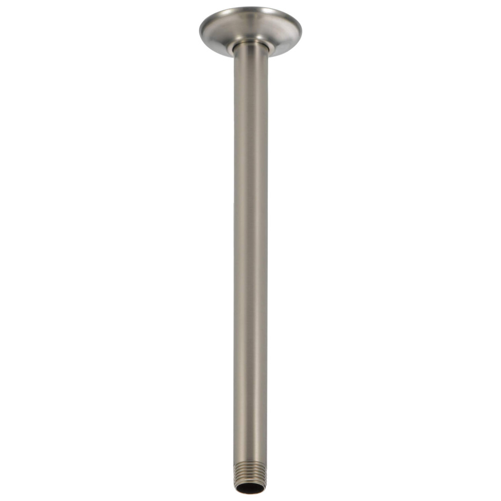 Delta Faucet 14-Inch Ceiling Mount Shower Arm And Flange Brushed Nick 034449928090